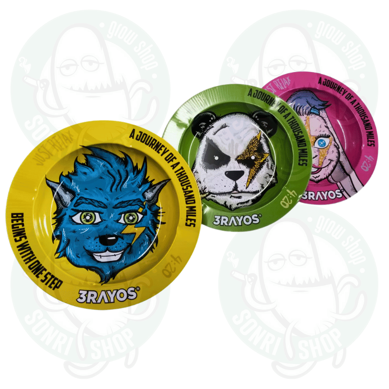 3 RAYOS CENICERO + TAPA MAGNÉTICA